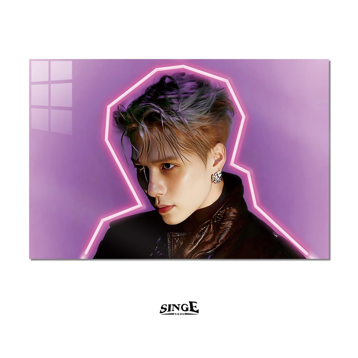 Singeee Celebrities neon poster collection for room decor