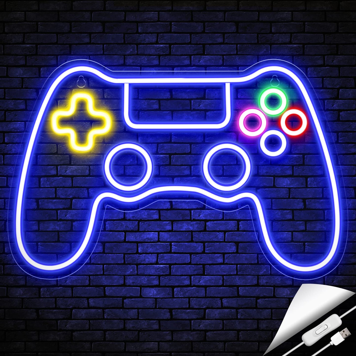 Game Controller Neon Sign 2
