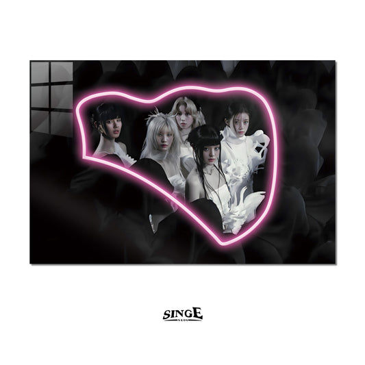I-dle LED Art Neon Art
