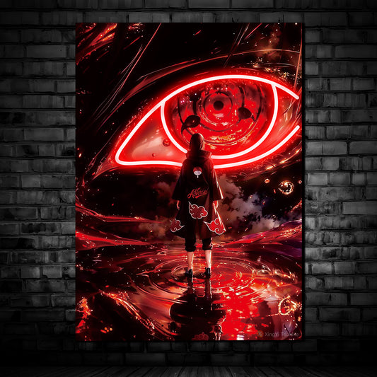 Naruto 02 Neon Poster