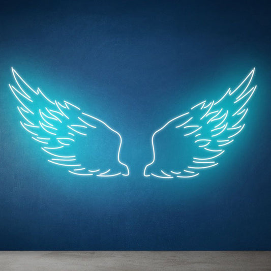 angel wings beautiful wings custom neon sign for home decor 2