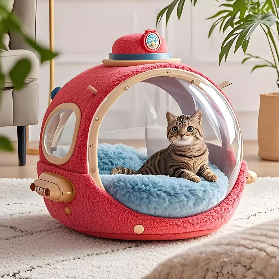 居心地の良い猫用ベッド – あなたのふわふわした友達のための、かわいくて快適な巣 2