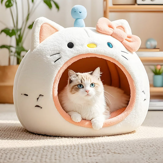 Cozy Cat Bed – Cute & Comfy Nest for Your Furry Friend