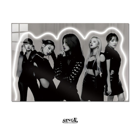 I-dle LED Art Neon Poster