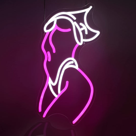 beautiful body sexy body love girl neon sign